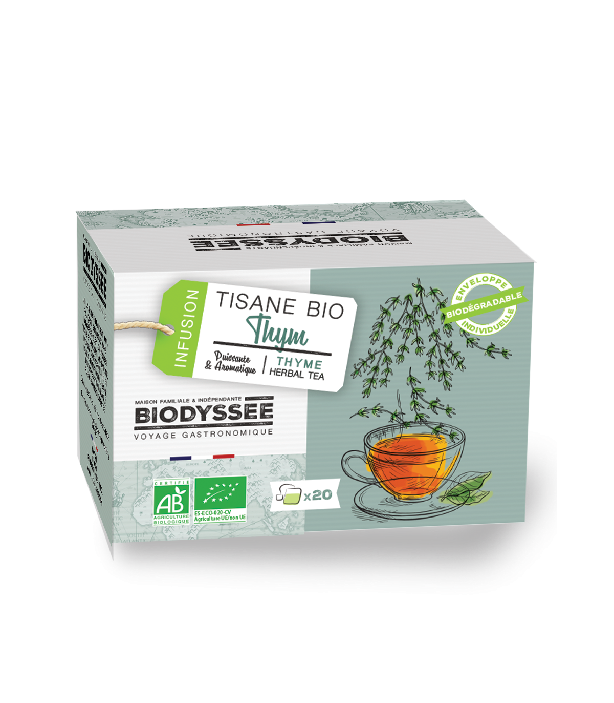 Biodyssée Tisane Thym 1.5GX20
