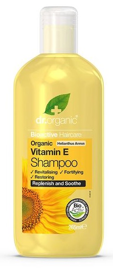 Dr Organic Shampoing à la Vitamine E 265Ml