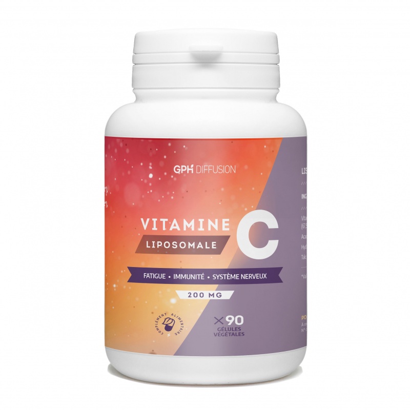 Gph Diffusion Vitamine C - Liposomale - 200mg - 90 Gélules Végétales
