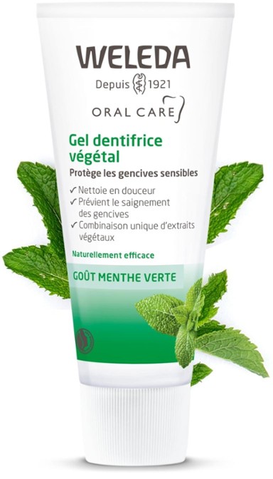 Weleda Gel Dentifrice Végétal 75Ml