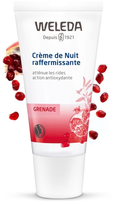 Weleda Crème de Nuit Raffermissante – Grenade Régénération Active 30Ml