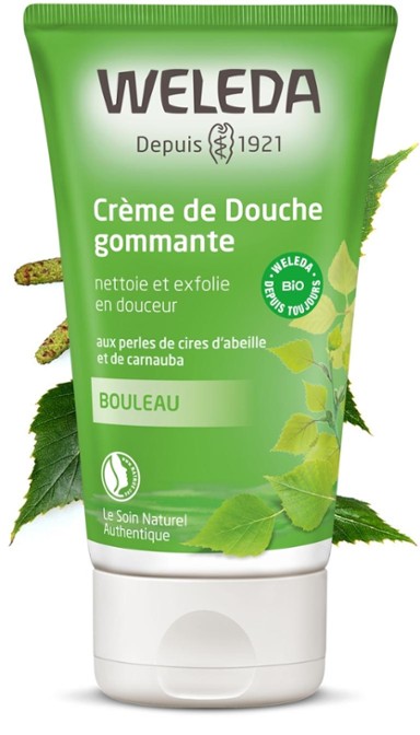 Weleda Crème de Douche Gommante au Bouleau 150Ml
