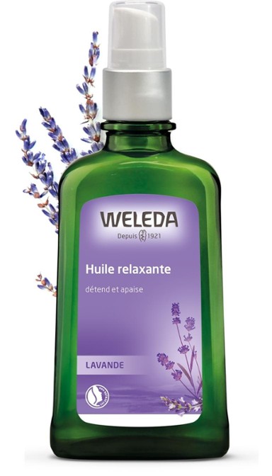 Weleda Huile Relaxante à la Lavande 100Ml