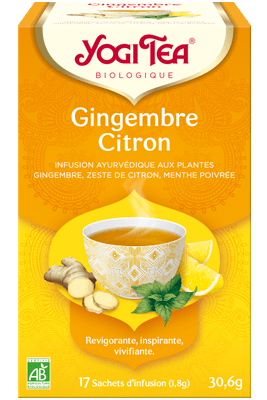 Yogi Tea Gingembre Citron 17X1.8G