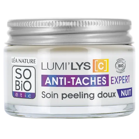 So Bio Soin Nuit Peeling Anti-Tâches Lumi'Lys 50Ml – Image 2
