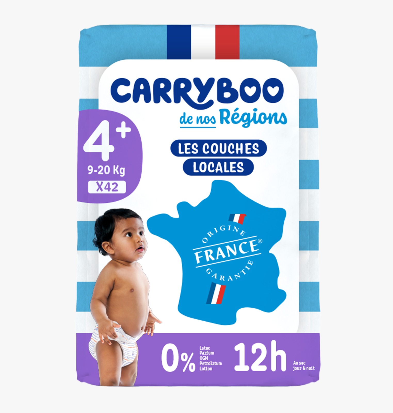 Carryboo de nos Régions Taille 4 Plus (9-20Kg) x42