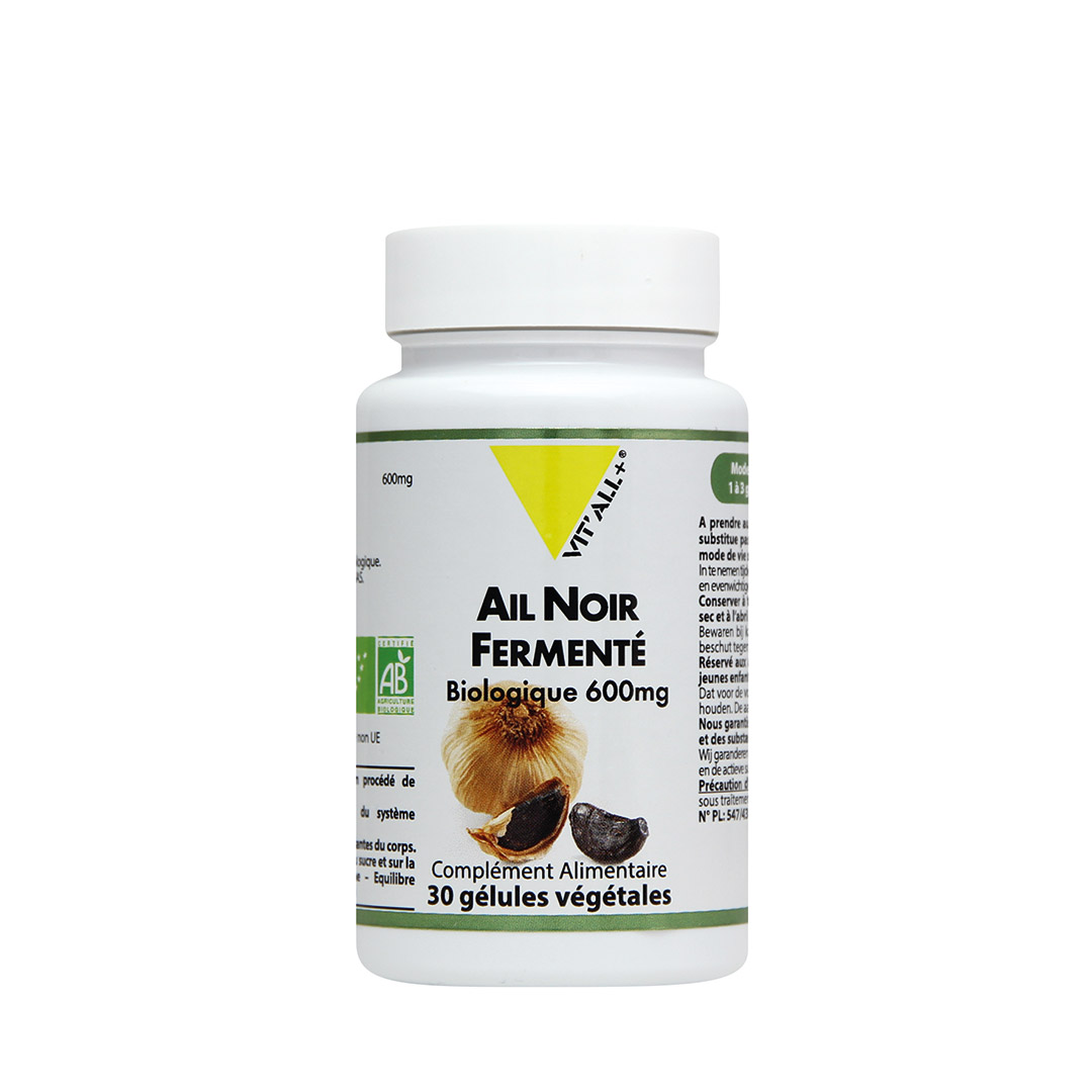 Vital Plus Ail Noir Fermenté 600Mg 60 Gélules