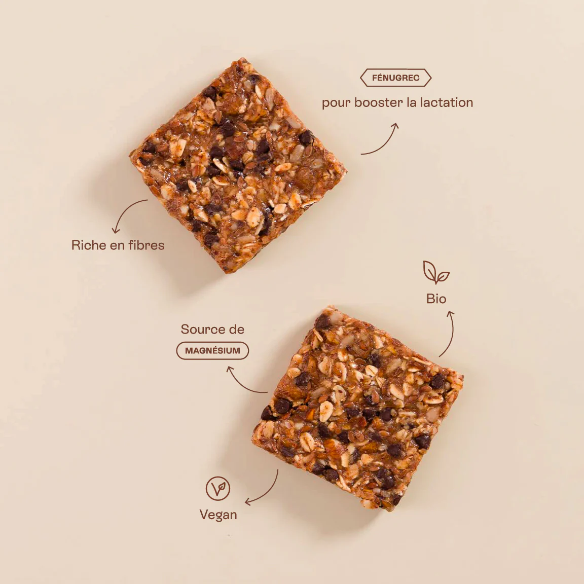 Jolly Mama Snack Allaitement 45G – Image 2